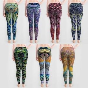 Evolution And Creation Yoga Pants Size Small